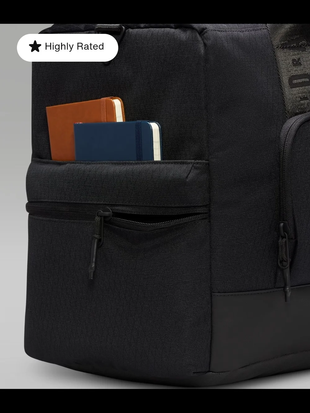 Jordan Men’s Black Duffel Bag - Tactical Travel Carry